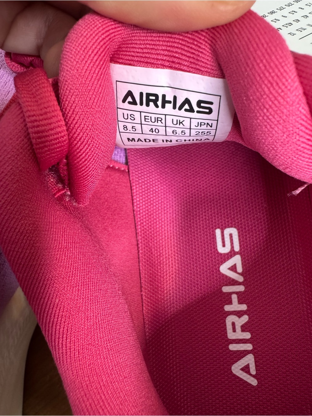 Women's Pink Lace-Up Athletic Sneakers - Picture 3 of 5